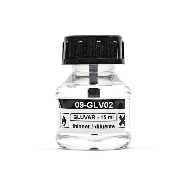 Verdünnung für Bindelack GLUVAR hotfly - 15 ml